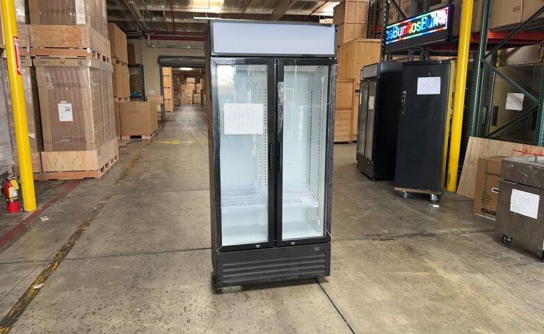 Clearance NSF ETL 36inch two glass door refrigerator 99006L05037