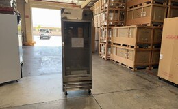 Clearance NSF Glass Door Stainless Steel Freezer 99030L05095