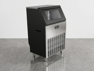 NSF Commercial Ice Cube Maker Machine 198 LBS HZB-90F