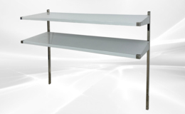NSF 60 in Two-layer Stainless Steel Shelf OSR-1529