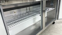NSF Sandwich Prep Table Mega Top two door 60 ins SCLM2-60-E-HC