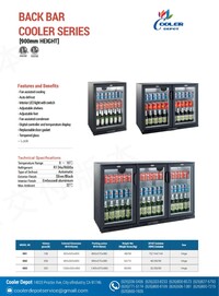 NSF Refrigerated Cabinet back bar cooler LG-138H