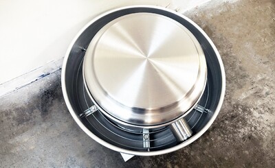 4 ft NSF Restaurant Hood And Exhaust Fan 08 HBS