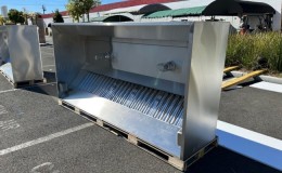 NSF Commercial Kitchen Only Hood 8 FT