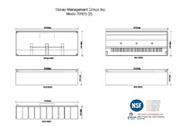 NSF Commercial Kitchen Restaurant Exhaust Only Hood 10 FT