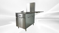 NSF Flat Bottom Funnel Cake Donuts Fryer  GF-18P NG