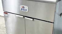 NSF Flat Bottom Funnel Cake Donuts Fryer  GF-18P NG
