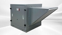 NSF makeup air supply fan for 4 ft to 10 ft hood 0.75 HP SDZ10