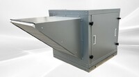 NSF makeup air supply fan for 4 ft to 10 ft hood 0.75 HP SDZ10