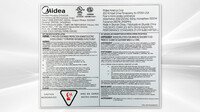 220V midea Commercial Microwave Oven 2100w NSF 2134G1A