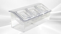 3 container 1-6 Plastic seasoning PCS16-3S