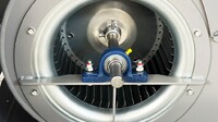 NSF makeup air supply fan for 12 ft Tto 22 ft hood 1HP SDZ12