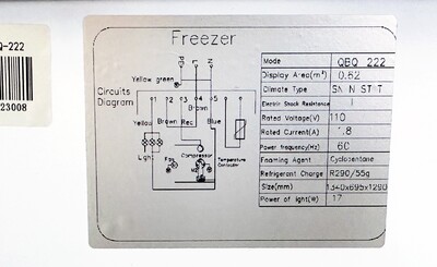 14 pan gelato ice cream freezer BQL-222