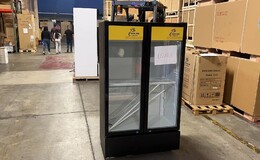 Clearance NSF 39 ins Commercial Merchandising door cooler 02123