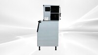 NSF 350 lb  Air Cooled ice maker machine SK-365+B275-ice bin
