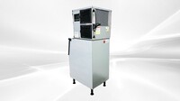 NSF 350 lb  Air Cooled ice maker machine SK-365+B275-ice bin