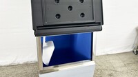 NSF 350 lb  Air Cooled ice maker machine SK-365+B275-ice bin