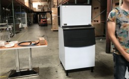 NSF 500 lb cooler depot ice maker machine SK-500P