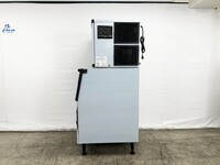 NSF 500 lb Air Cooled ice maker machine SK-520+B375-ice bin
