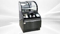 NSF open air display case refrigerator FGO36