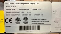 Refrigerated bakery refrigerator case NSF 48 in CL-4F