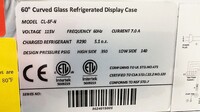 NSF 60 ins bakery refrigerator case CL-5F