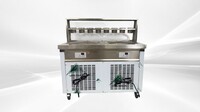 NSF two pan ice cream roll machine KO2000P-60