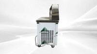 NSF two pan ice cream roll machine KO2000P-60