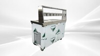 NSF two pan ice cream roll machine KO2000P-60