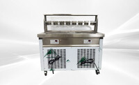 NSF two pan ice cream roll machine KO2000P-60