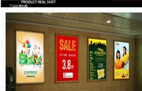 48 in LED advertising Light Boxes black color M48