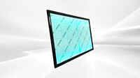 48 in LED advertising Light Boxes black color M48