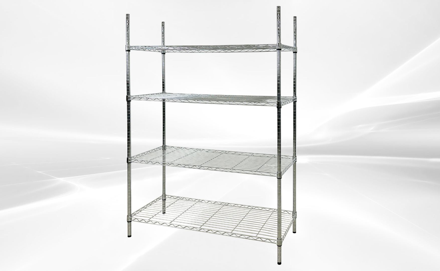 NSF W48xD18x H71 4 Tier Wire Shelving Shelves