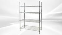 NSF W48xD18x H71 4 Tier Wire Shelving Shelves