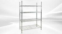 NSF W48xD18x H71 4 Tier Wire Shelving Shelves