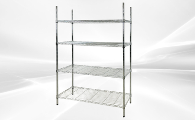 NSF W48xD18x H71 4 Tier Wire Shelving Shelves