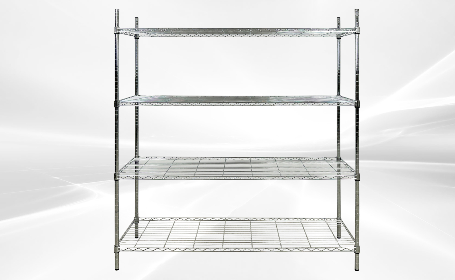 NSF W60xD18xH71 4 Tier Wire Shelving Shelves