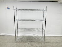 NSF W60xD18xH71 4 Tier Wire Shelving Shelves