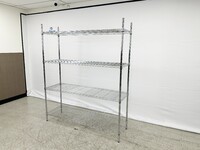 NSF W60xD18xH71 4 Tier Wire Shelving Shelves