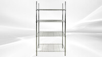NSF W36xD18xH71 4 Tier Wire Shelving Shelves