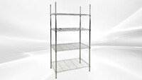 NSF W36xD18xH71 4 Tier Wire Shelving Shelves