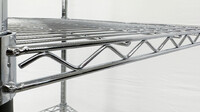 NSF W36xD18xH71 4 Tier Wire Shelving Shelves