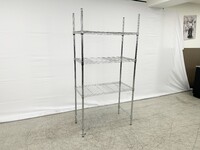 NSF W36xD18xH71 4 Tier Wire Shelving Shelves