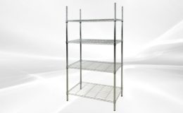 NSF H71xW36xD18 4 Tier Wire Shelving