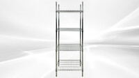 NSF W24xD18xH71 4 Tier Wire Shelving Shelves