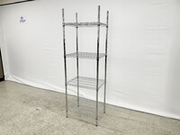 NSF W24xD18xH71 4 Tier Wire Shelving Shelves