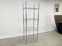 NSF W24xD18xH71 4 Tier Wire Shelving Shelves