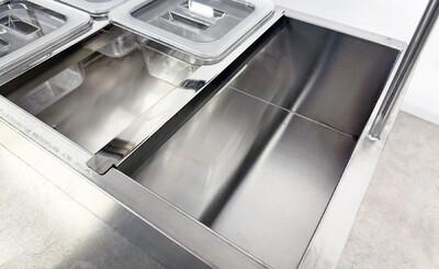 6 pan Compartment Bar Condiment Dispenser sauce station cc166