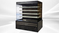 72 in Vertical Open Air Display Merchandisers NSF CF-1800