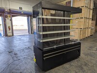 72 in Vertical Open Air Display Merchandisers NSF CF-1800